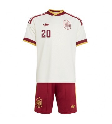 Spanien Pedri Gonzalez #20 Udebanetrøje Børn VM 2026 Kortærmet (+ Korte bukser)